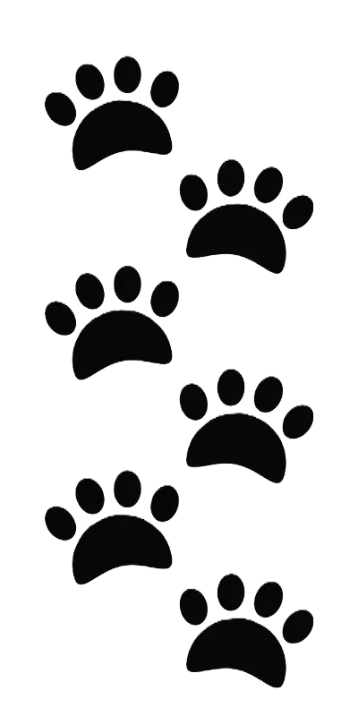 肉球のあしらい