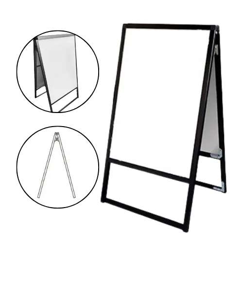 A型看板/両面・ブラック