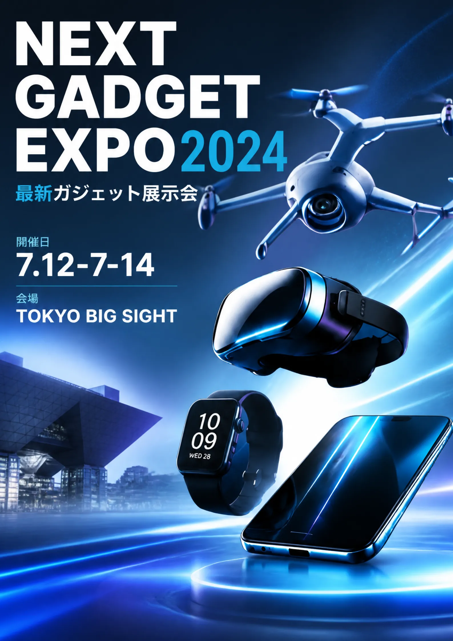 AIプリントを活用した展示会用パネルの制作例