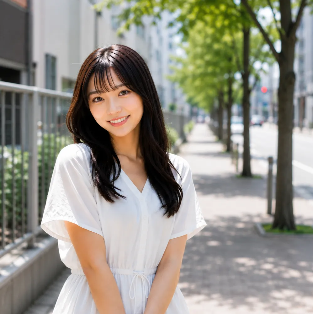 イベントメインビジュアルの元となる人物写真