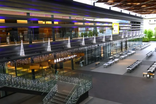 奈良県コンベンションセンターのビジュアル