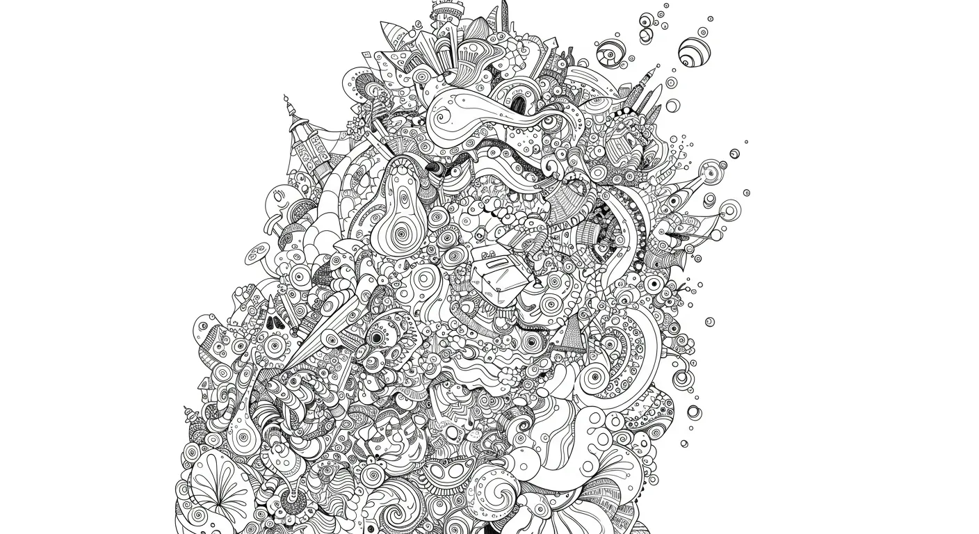 美術における線描画