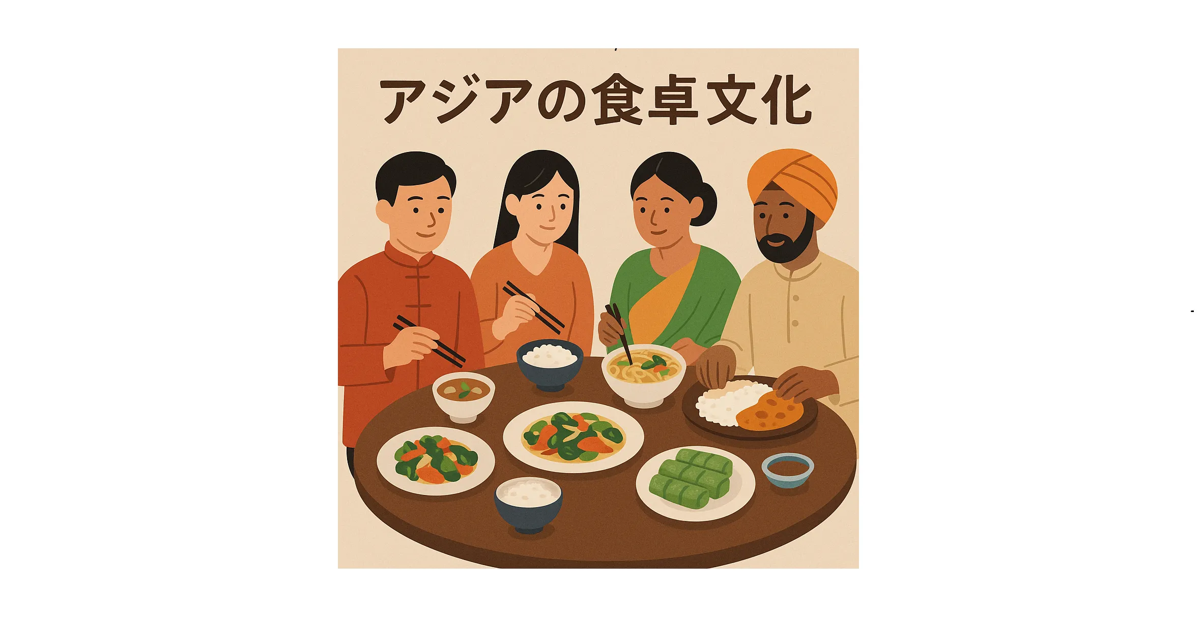 飲食業界におけるアジアの食卓文化