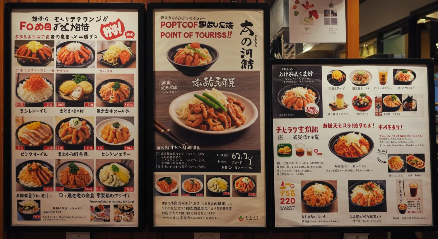 飲食業界におけるインバウンド向けPOP