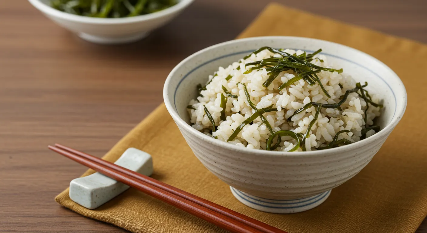 飲食業界におけるわかめご飯