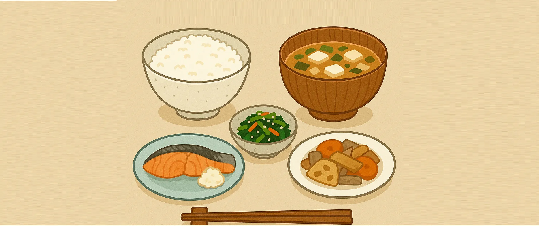 飲食業界における一汁三菜