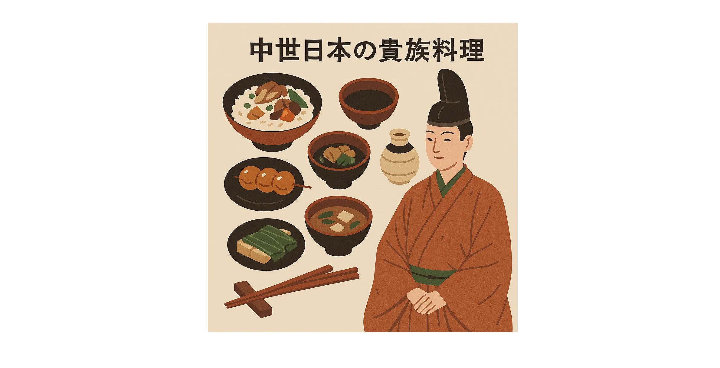 飲食業界における中世日本の貴族料理