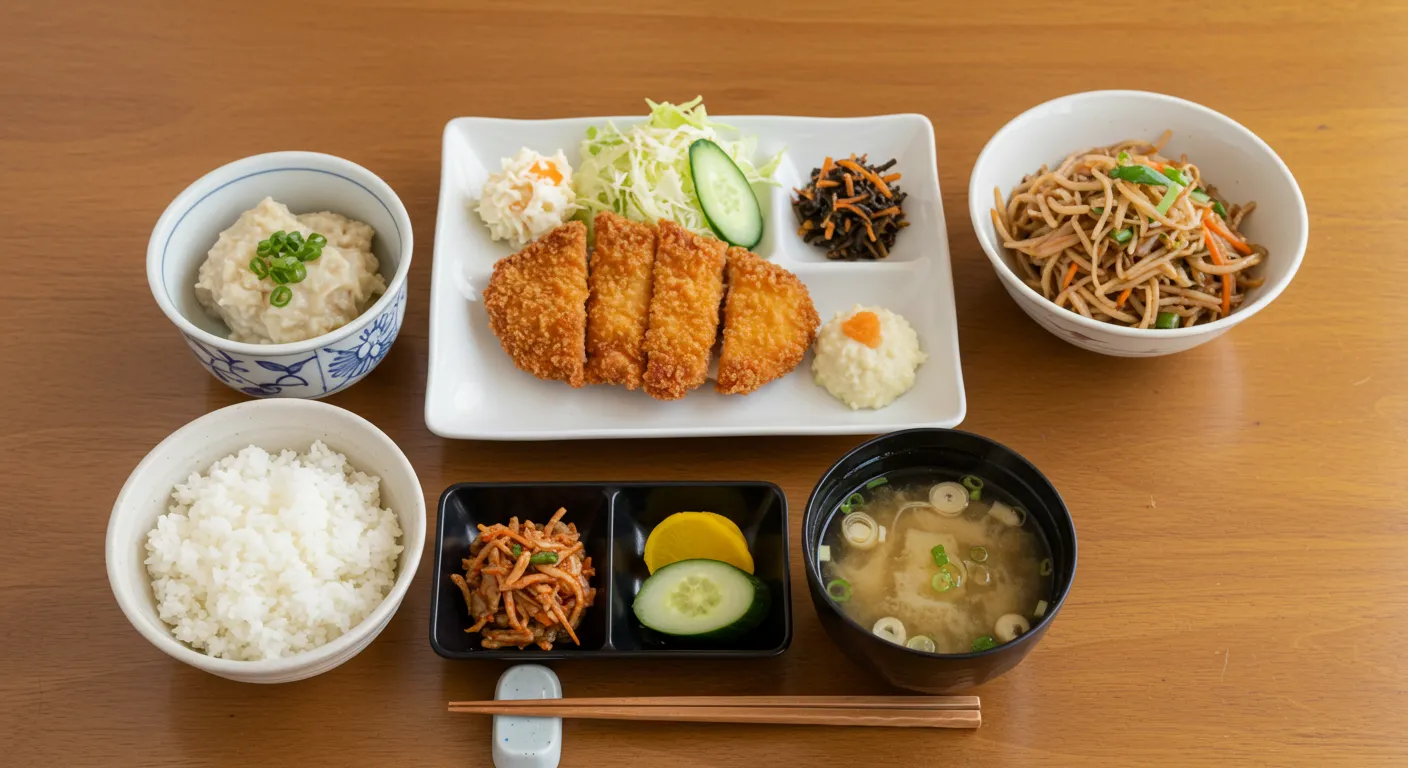 飲食業界における定食文化の成立