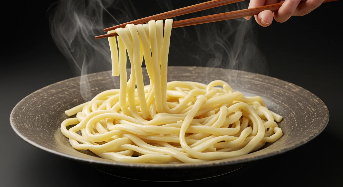 飲食業界における平打ち麺