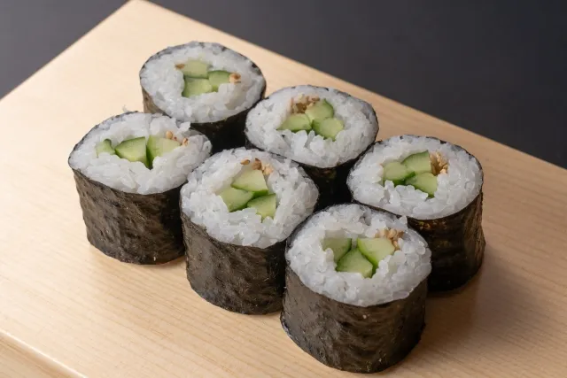 飲食業界におけるかっぱ巻き