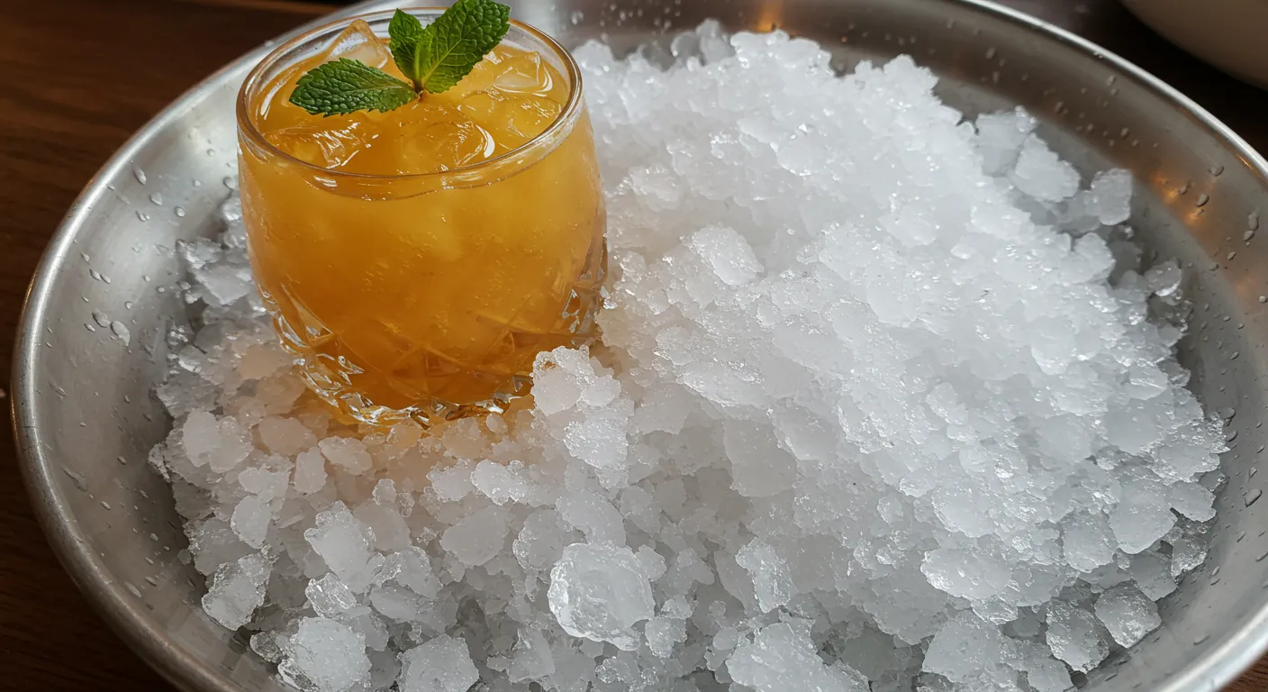 飲食業界におけるクラッシュアイス