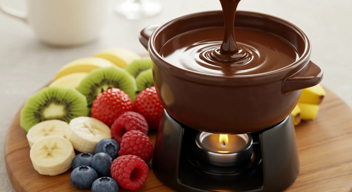 飲食業界におけるチョコレートフォンデュ