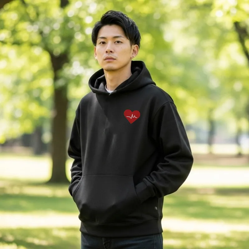 ビジプリのパーカー