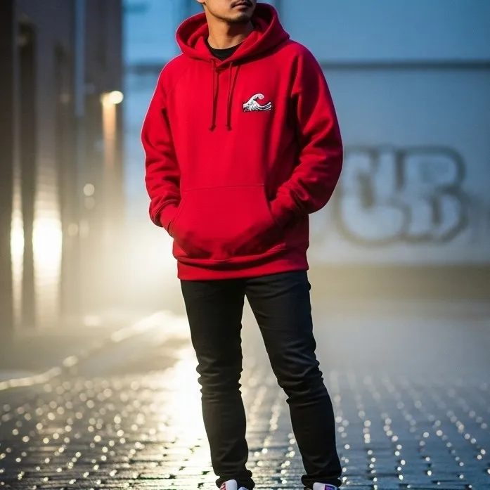 ビジプリのパーカー