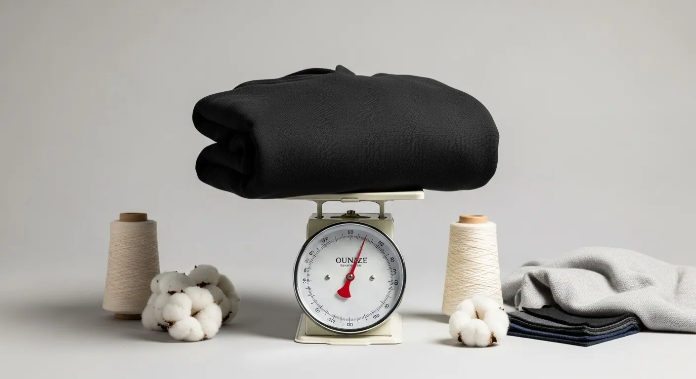 畳まれた厚手と薄手のパーカー