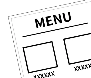 ﾒﾆｭｰ表に最適