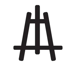 金属スタンド付き