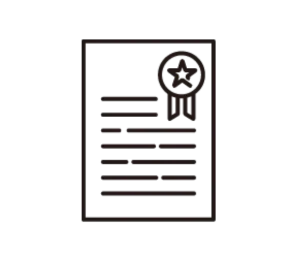 修了証書/修了証