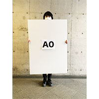 A0ポスター印刷のサイズイメージ
