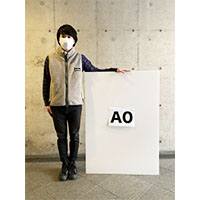 A0パネル印刷のサイズイメージ