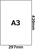 A3(420mm×594mm)