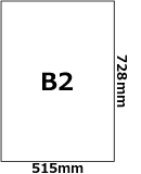 B2(515mm×728mm)