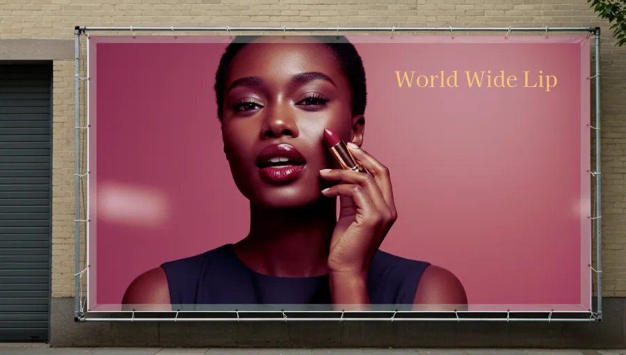 屋外広告バナーに使われるメッシュターポリン