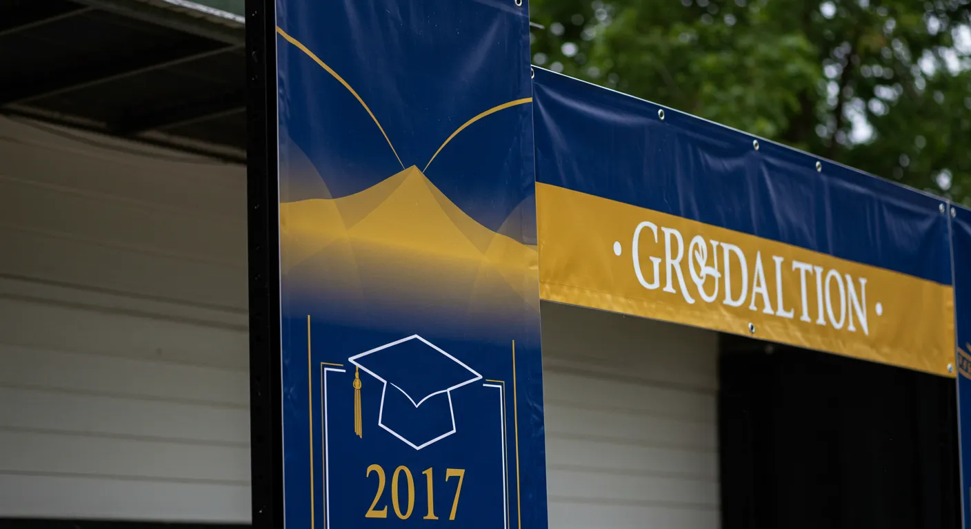 2.卒業式横断幕、垂れ幕の使い分け