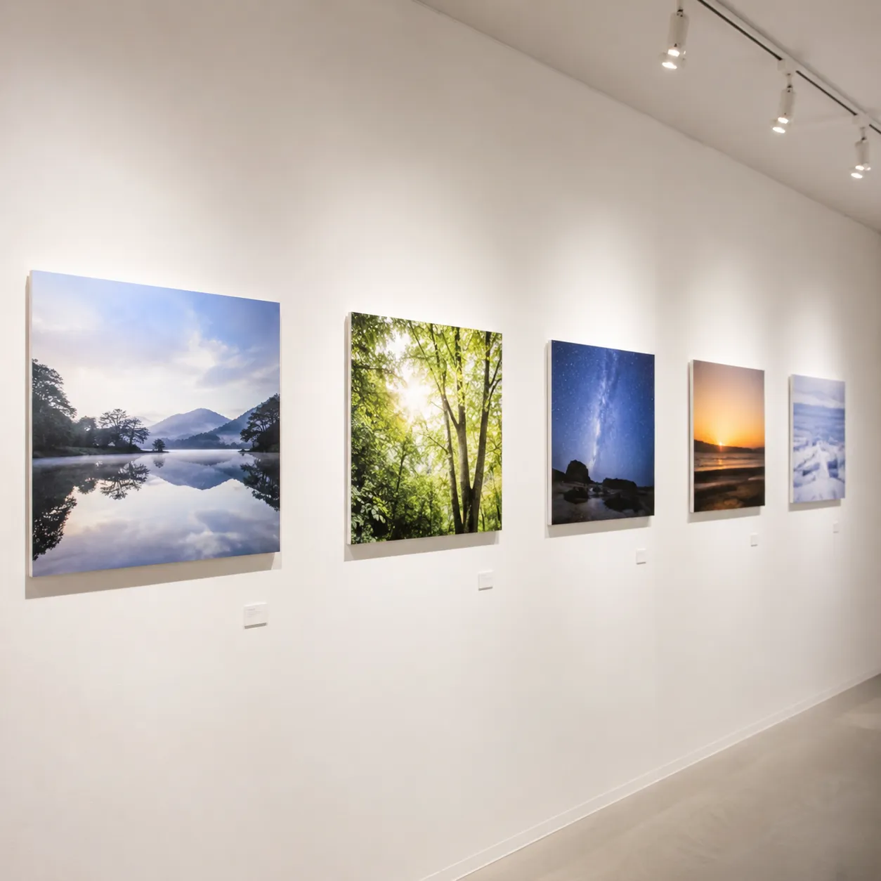 写真展の展示用フォトパネル