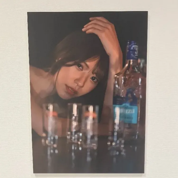 ポートレート写真のフォトパネル