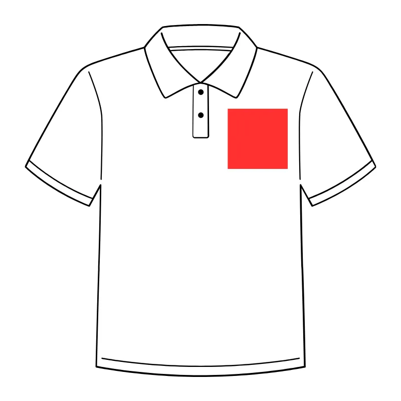 左胸 150×150㎜以内