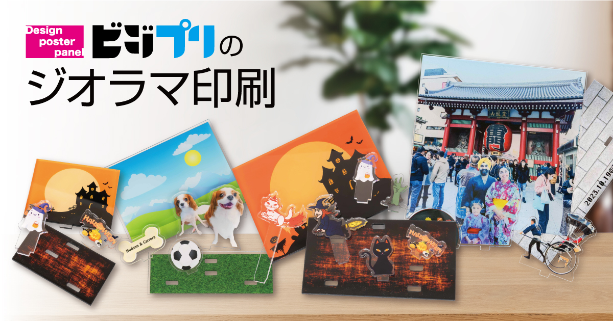 アクリルジオラマ【特大】|ジオラマの印刷・制作はビジプリ