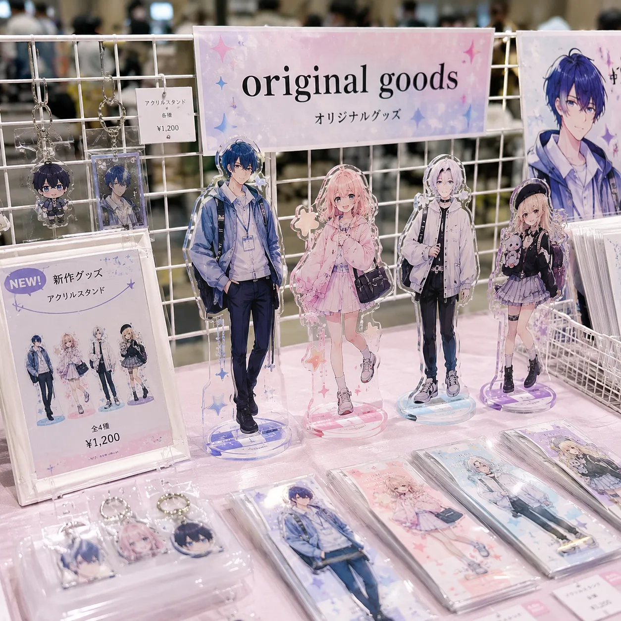 イベント物販向けアクリルスタンド