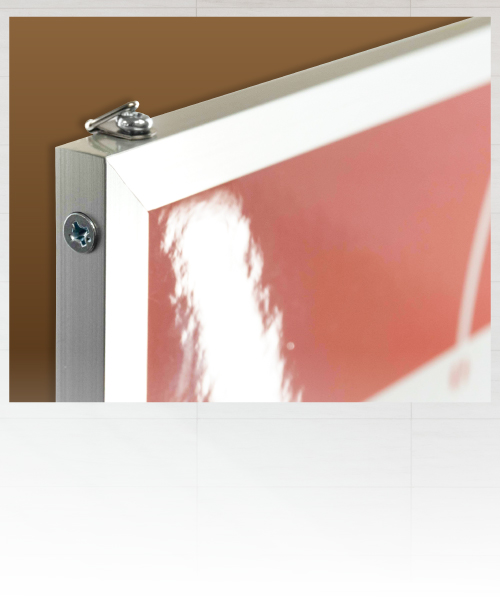 アルミフレーム＋グロスラミパネル