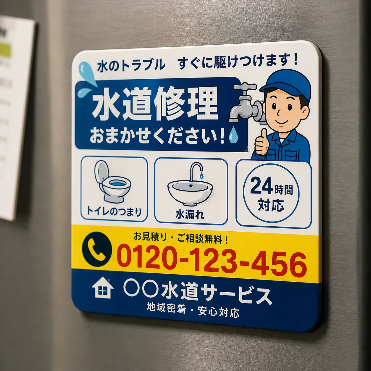 販促用マグネット印刷