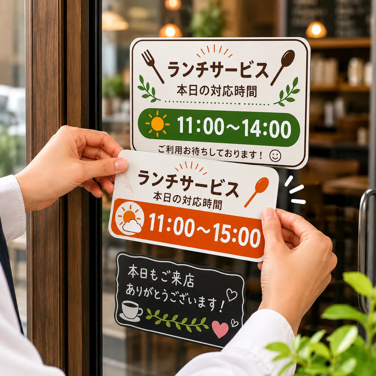 店舗用マグネット印刷