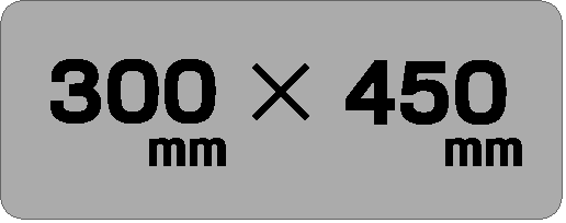 300mm×450mmの印刷・パネル加工