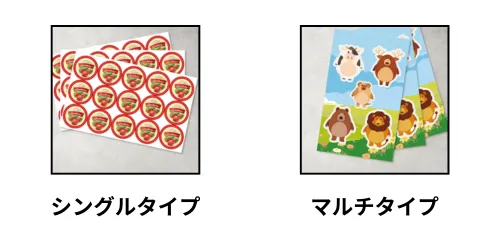 シングルタイプとマルチタイプ