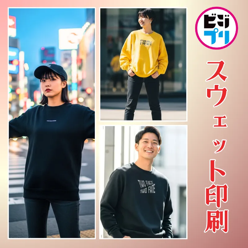 オリジナルスウェット印刷TOP