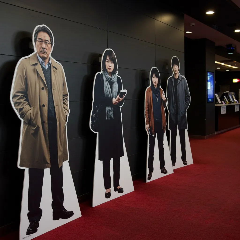 映画館で使用される等身大パネル
