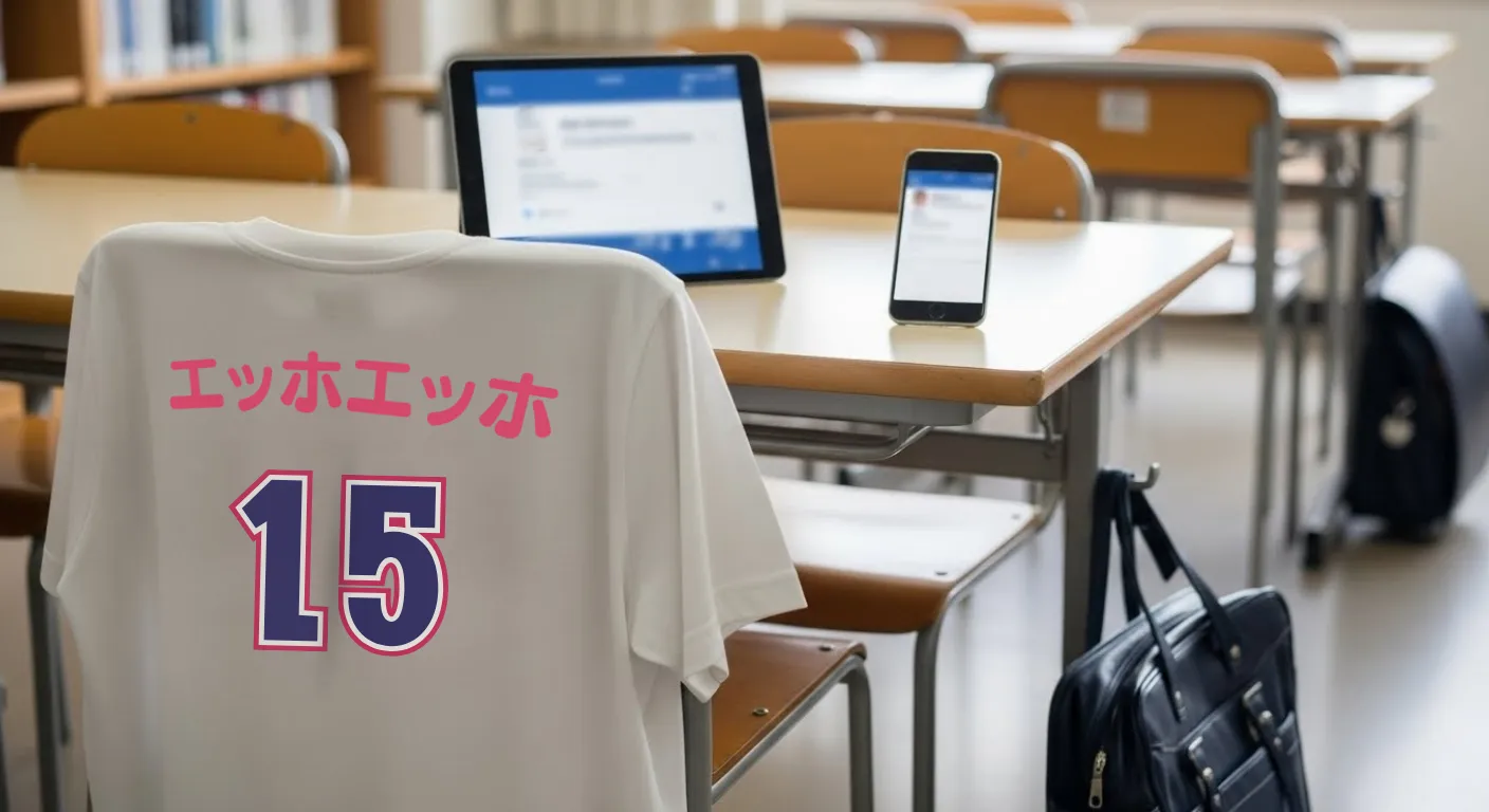 流行語の背ネームTシャツ