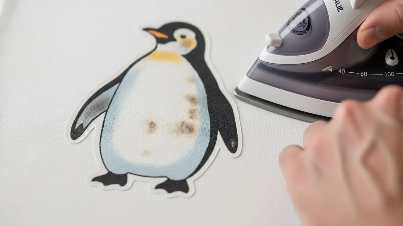 こげたペンギンのデザイン